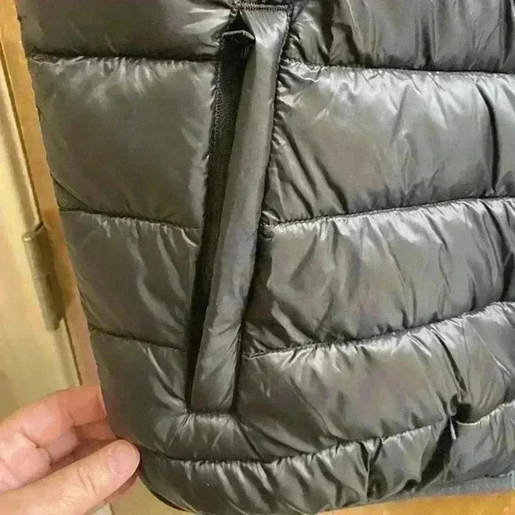 North Texas Celtics Futbol Club Puffer Quilted Zip Vest Black Size M NEW NWT - Picture 8 of 12